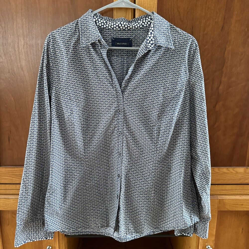 Marc O’Polo Germany Cotton Lightweight Button Down With Metal Buttons 26Lx20 W